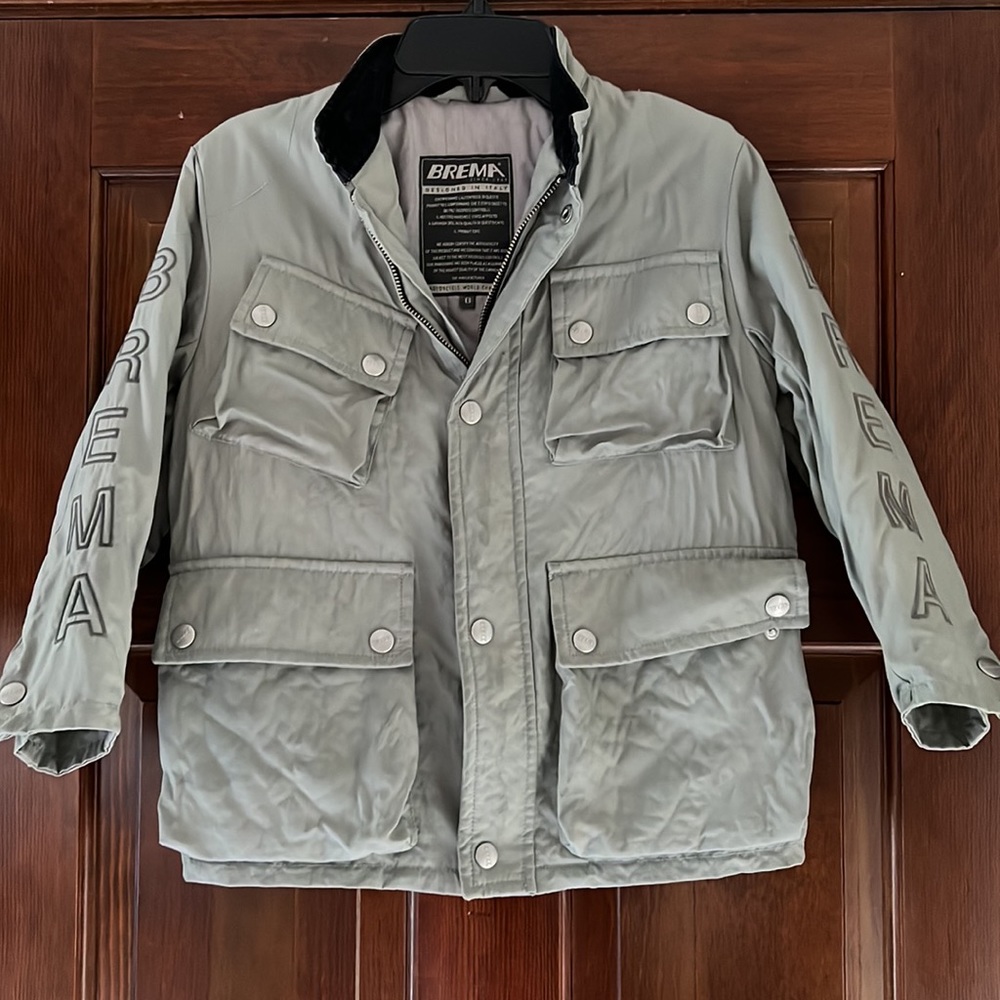 BERMA Designed In Italy Motorcycle World Champion Jacket Size 6